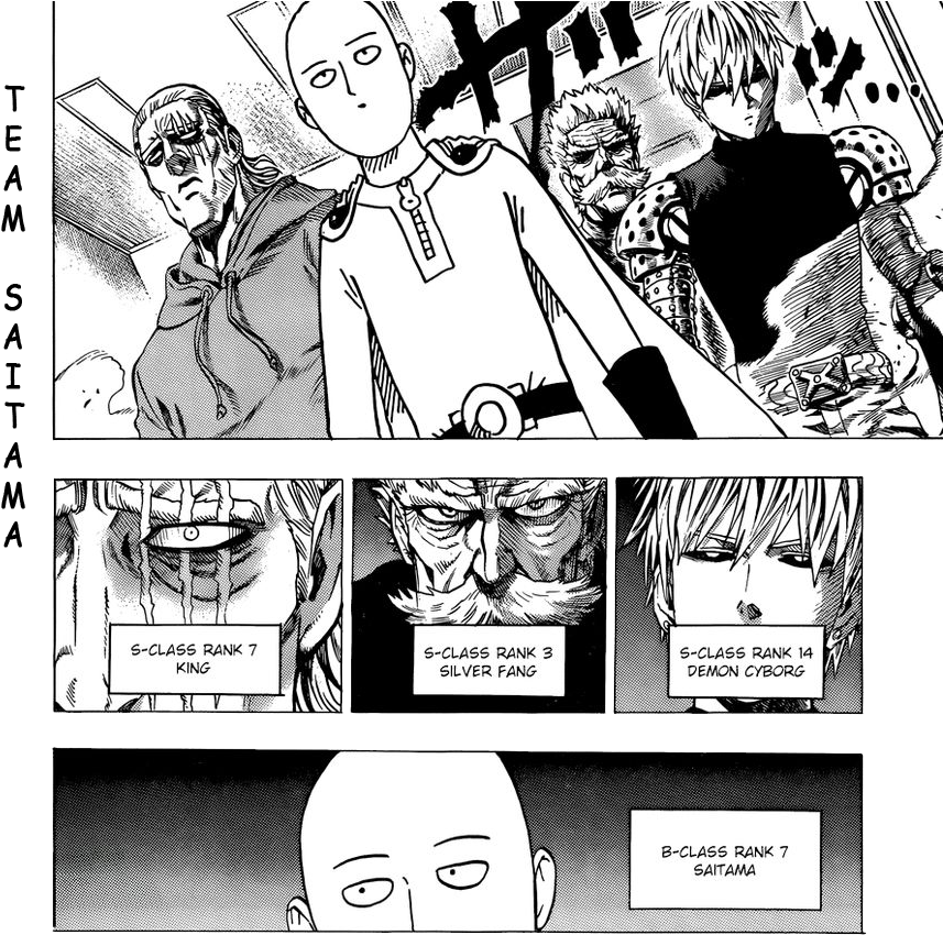 “transparent ” Team Saitama - Saitama And King (869x873), Png Download