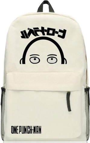 One Punch Man Saitama Backpack - One Punch Man Merchandise Bag (480x480), Png Download