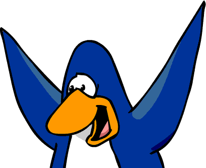 Club Penguin Wiki - Club Penguin Penguin Old (402x328), Png Download