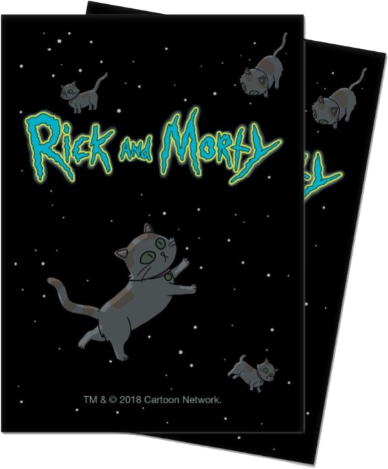 Ultra Pro Game Sleeves-rick And Morty Version 2 - Rick And Morty (group) Maxi Poster (562x678), Png Download