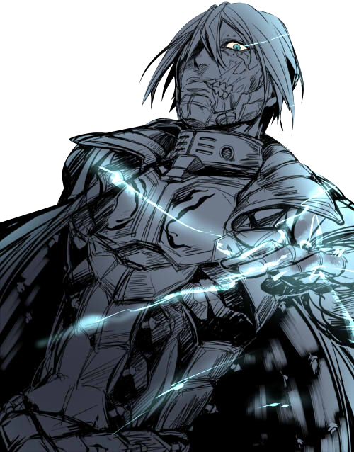 View Samegoogleiqdbsaucenao Jyvajsr , - Terra Formars Adolf Reinhardt (500x638), Png Download