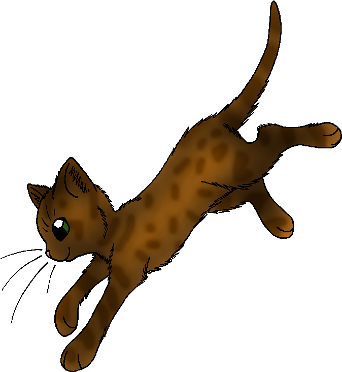 Dustcloud - Slash Warrior Cats (729x781), Png Download
