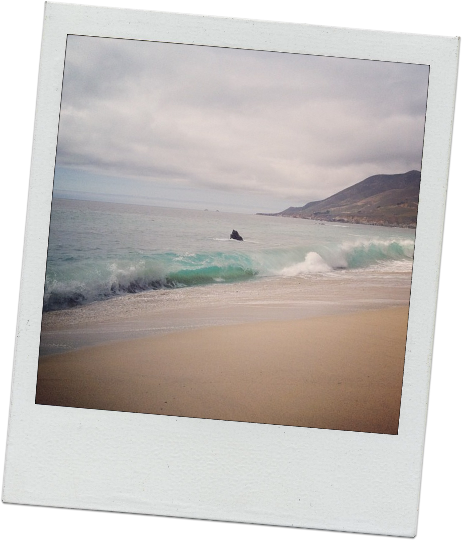 Big Sur, Ca - Picture Frame (1516x1771), Png Download