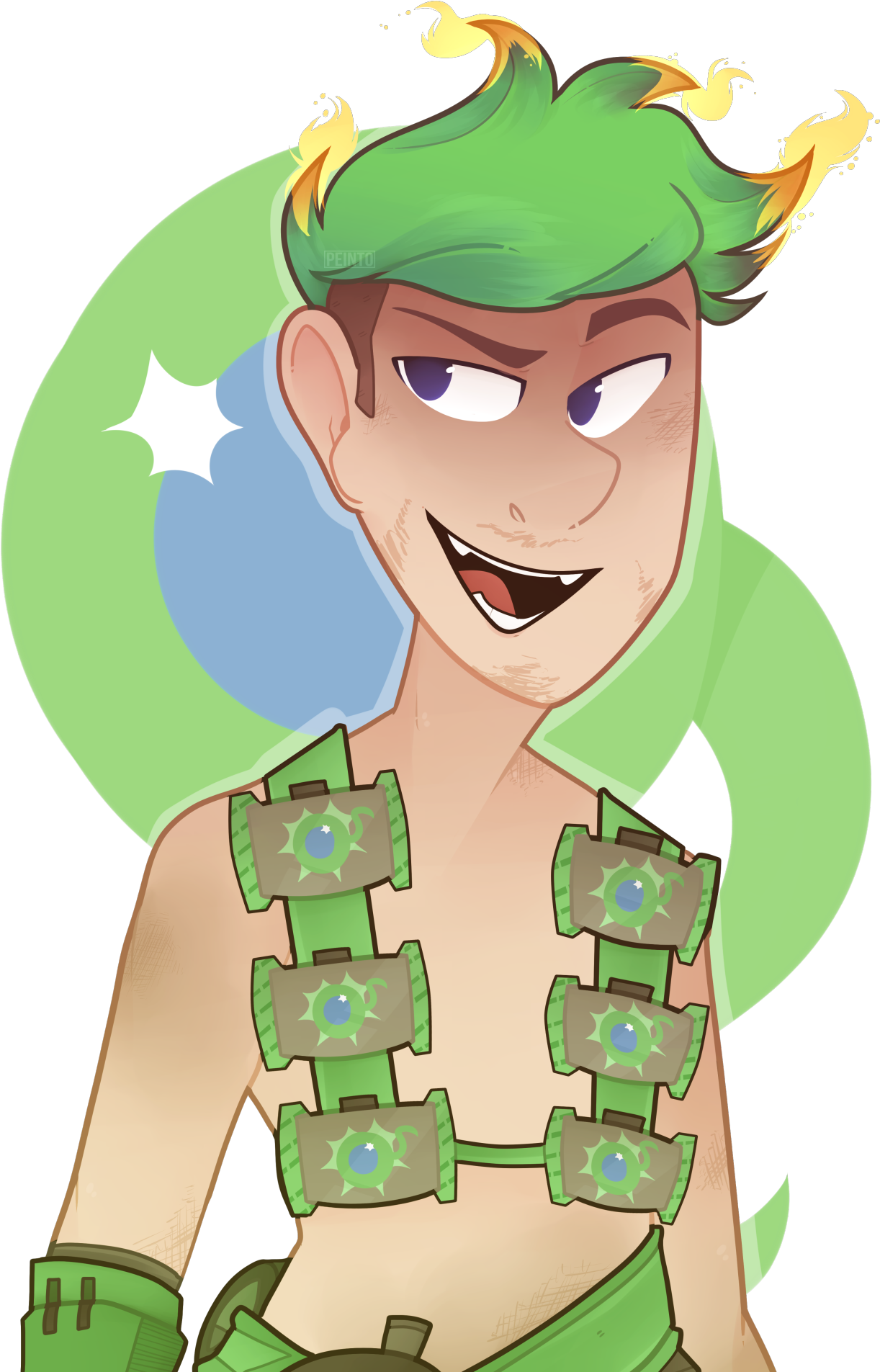 “ “i Had A Feeling Jack Would Be Great As Playing Junkrat, - Jacksepticeye Junkrat (1273x1920), Png Download