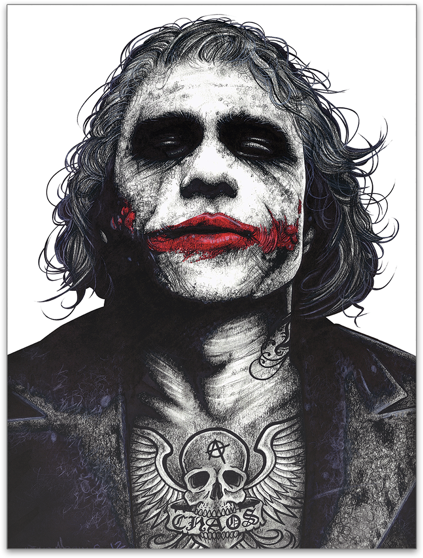 Inked - Joker - Poster - Didnt Your Parents Teach You Not To Fuck With Crazy (1200x1200), Png Download
