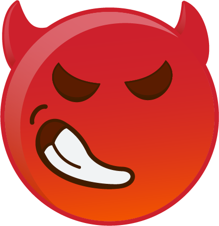 Devil Emoji - Emoji (441x456), Png Download