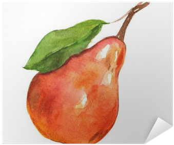 Watercolor Birne (400x400), Png Download