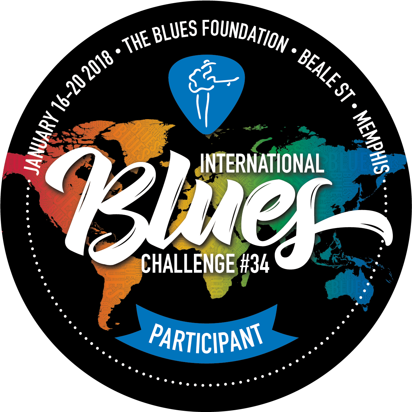 The Ivy Ford Band Competes, 2018 International Blues - International Blues Challenge 2018 (1395x1327), Png Download