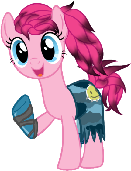 Pinkie Pie Junkrat (600x592), Png Download