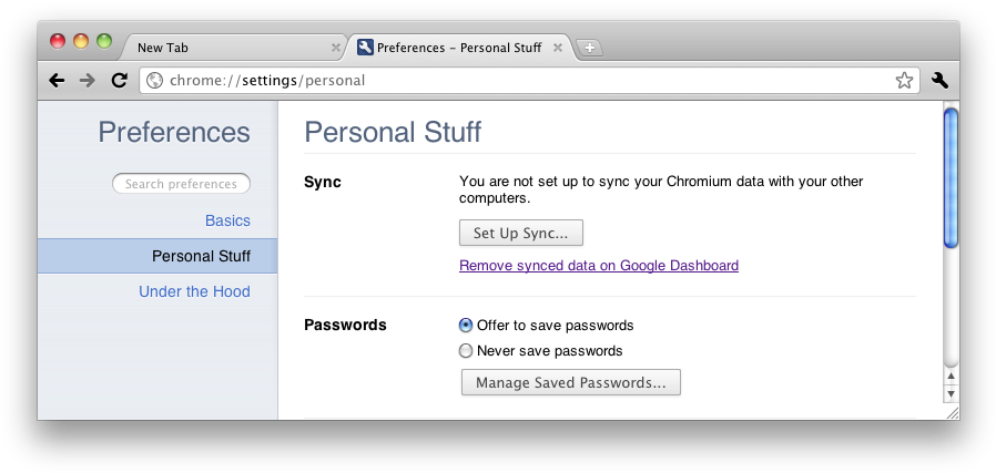 The Personal Stuff Tab - Erase Trash From Mac (911x440), Png Download