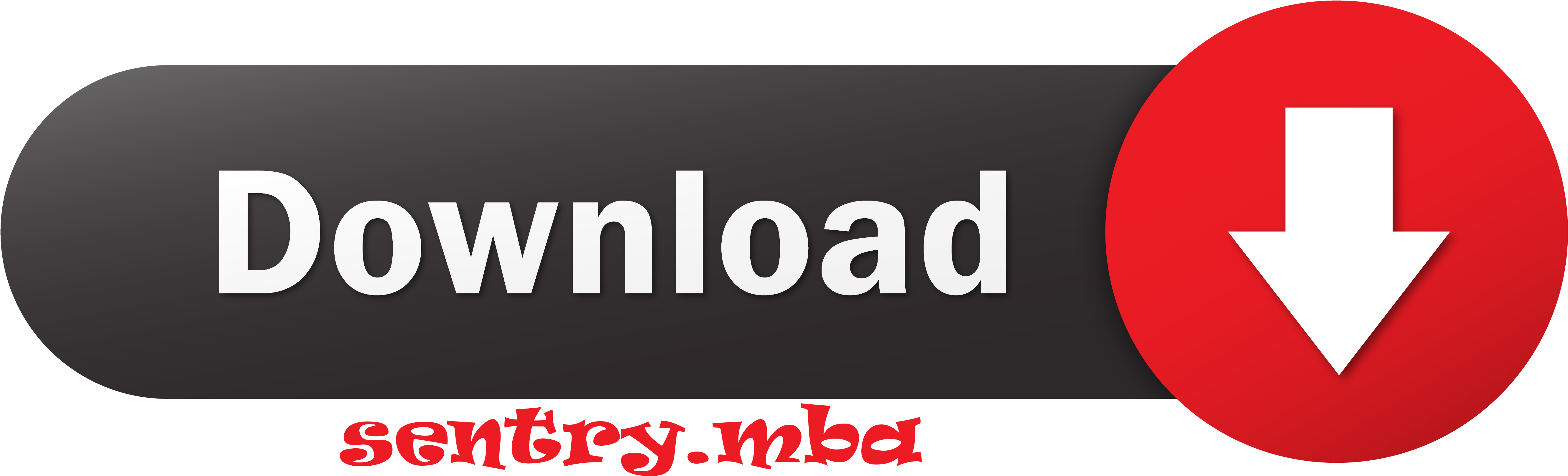 229075737 ] - Red Download Button Png (5460x1853), Png Download