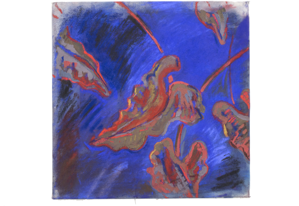 Snaking Elephant Ear, 20"x20" Pastel - Canvas (1000x834), Png Download