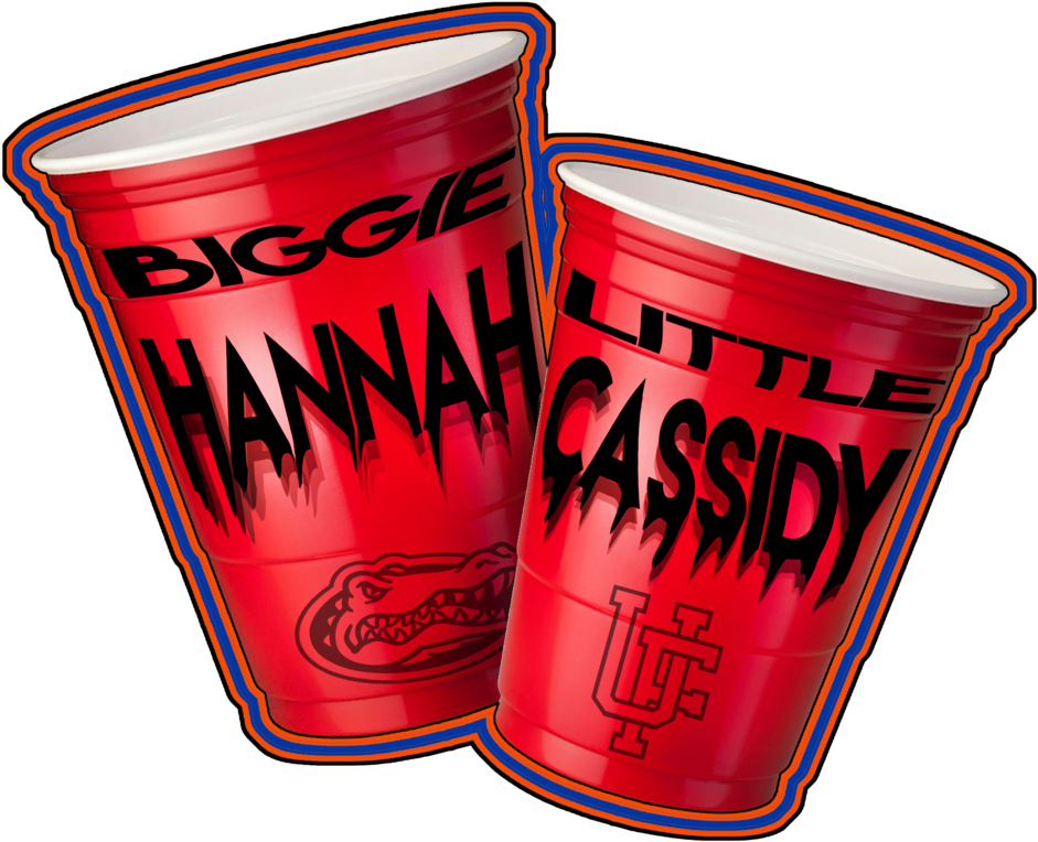 Hanny And Cassidy Red Solo Cups - Pint Glass (1000x849), Png Download