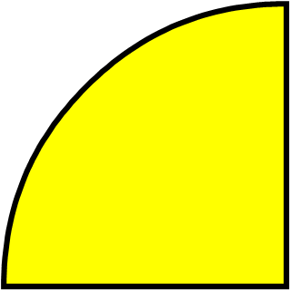 Smart Exchange - Quarter Of A Circle Yellow (352x352), Png Download