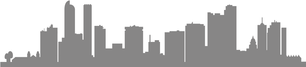 Our Commitment To Our Customers Remains Unwavering - Houston Skyline Silhouette Png (1024x274), Png Download