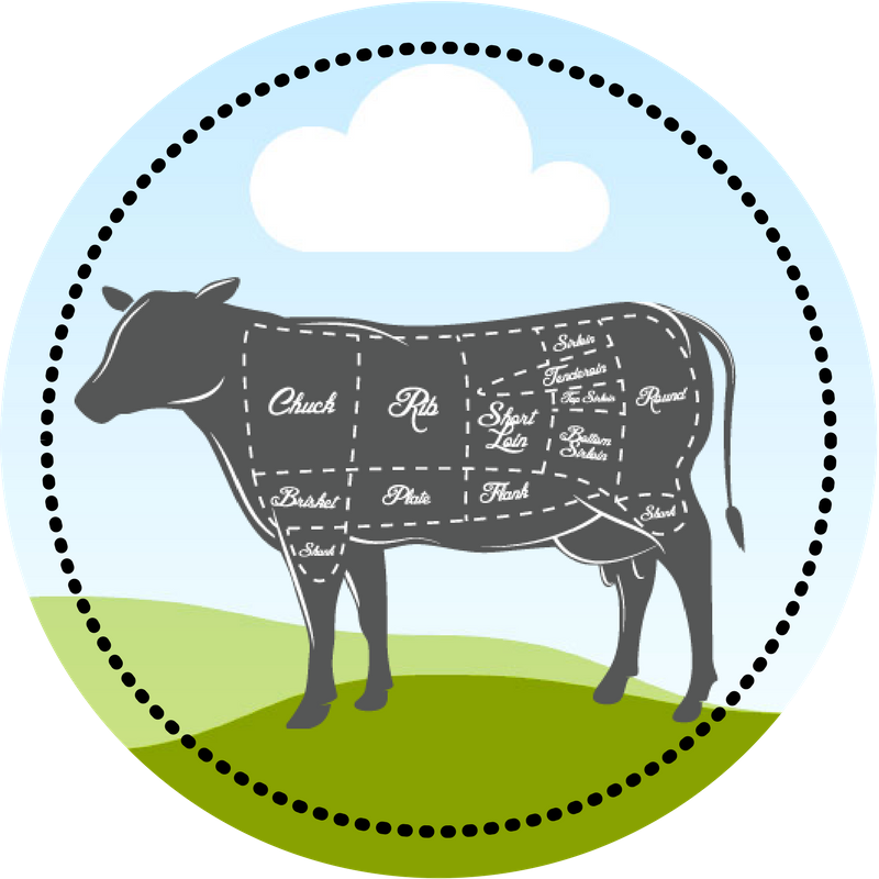Quarter Beef Deposit (800x800), Png Download