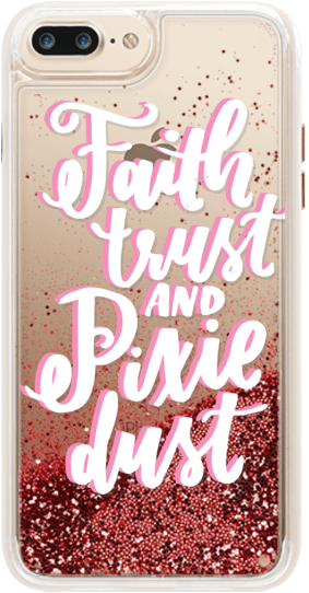 Casetify Iphone 7 Plus Glitter Case - Casetify Case For Iphone Glitter (282x560), Png Download