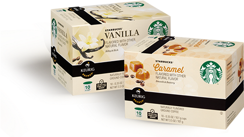 Starbucks® Caramel - Starbucks New Logo 2011 (500x287), Png Download
