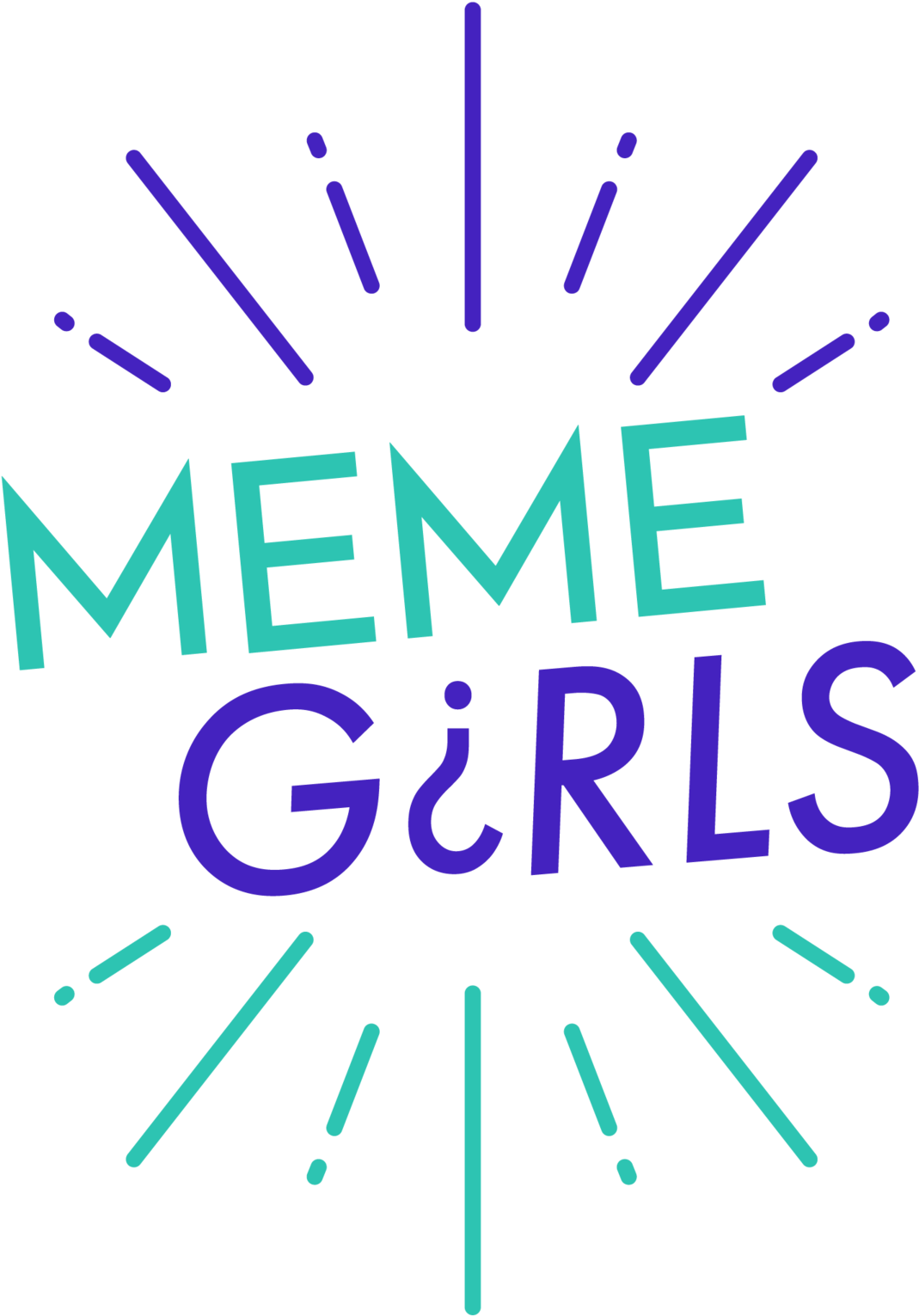 We Are Meme Girls (2500x2500), Png Download