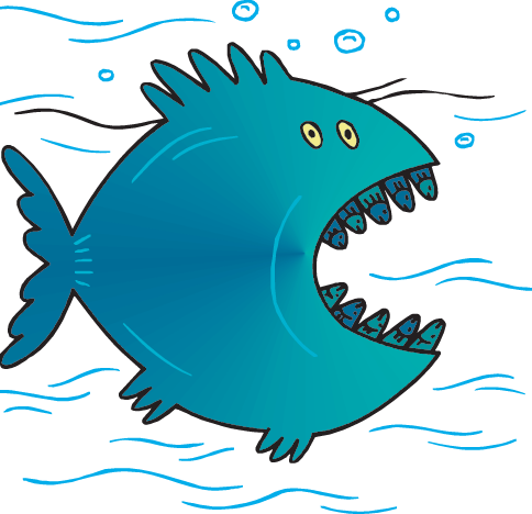 Fish Mouth - Science (484x468), Png Download