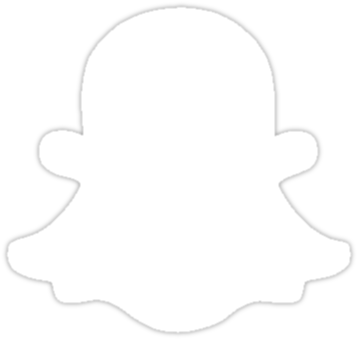 Katus 95 Snapchat Ghost Png - Silhouette (375x360), Png Download