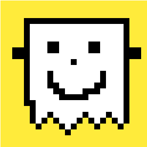 My Take On The Snapchat Ghost (1200x1200), Png Download