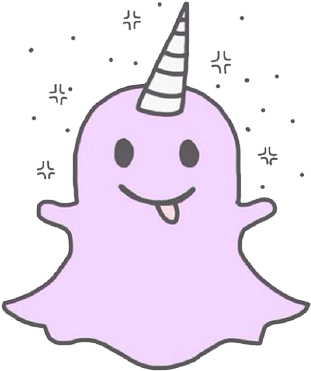 45 Images About Snapchat Overlays On We Heart It - Cute Snapchat Logo Png (500x497), Png Download