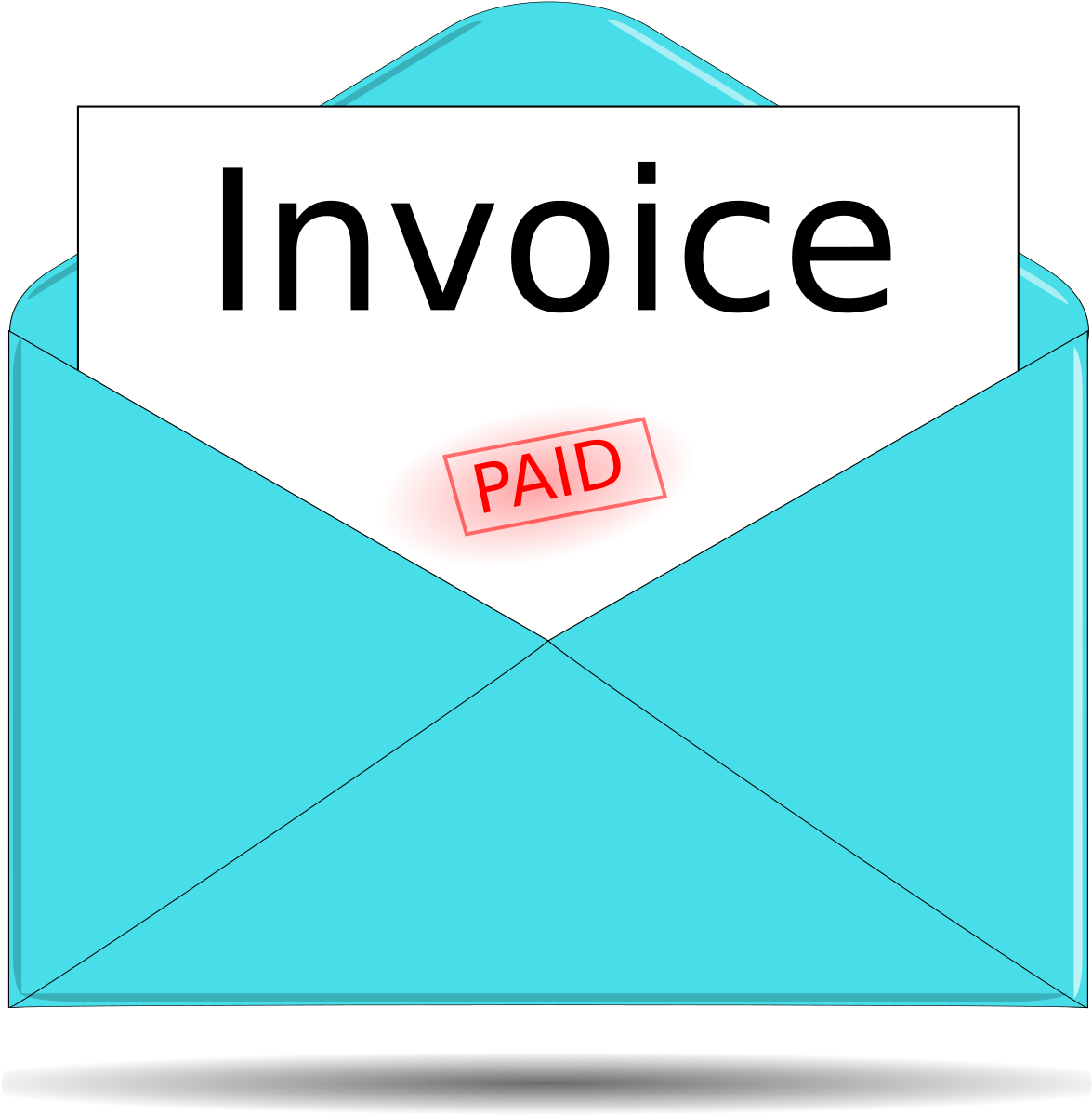 Invoice Clipart (1253x1280), Png Download