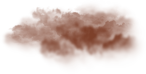 All Visual 3d Cues - Brown Smoke Cloud Png (597x302), Png Download