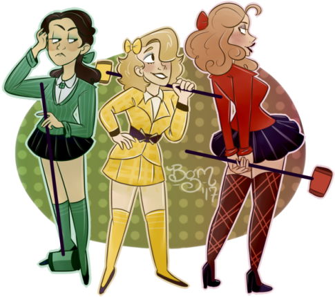 I Love Heather, Heather, And Heather - Heathers Valentine Cards (500x474), Png Download