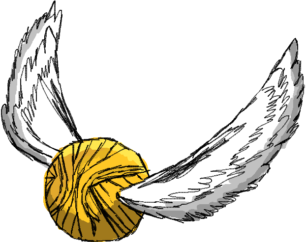 Free Harry Potter Clipart At Getdrawings - Harry Potter Snitch Png (800x600), Png Download
