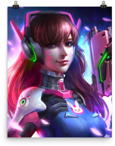 Overwatch D Va Bj (600x600), Png Download