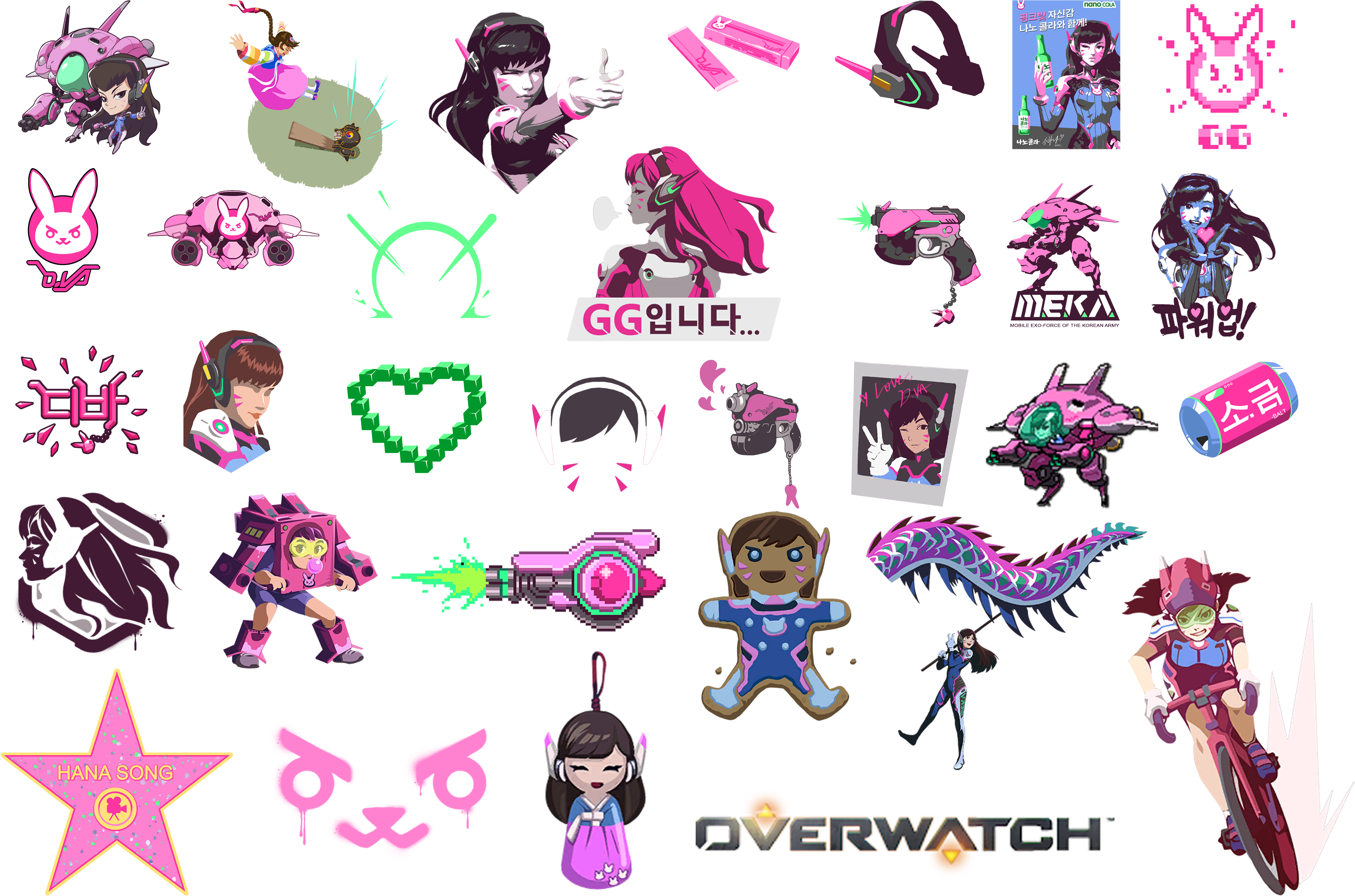D.va (4425x2947), Png Download