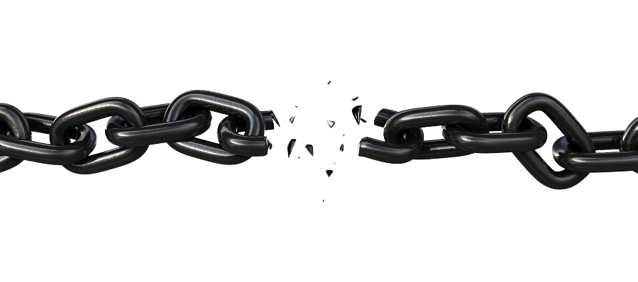 It По-своемуbroken Chain Link Png - Drop The Charges And You Can Go Free: Breaking The (899x398), Png Download