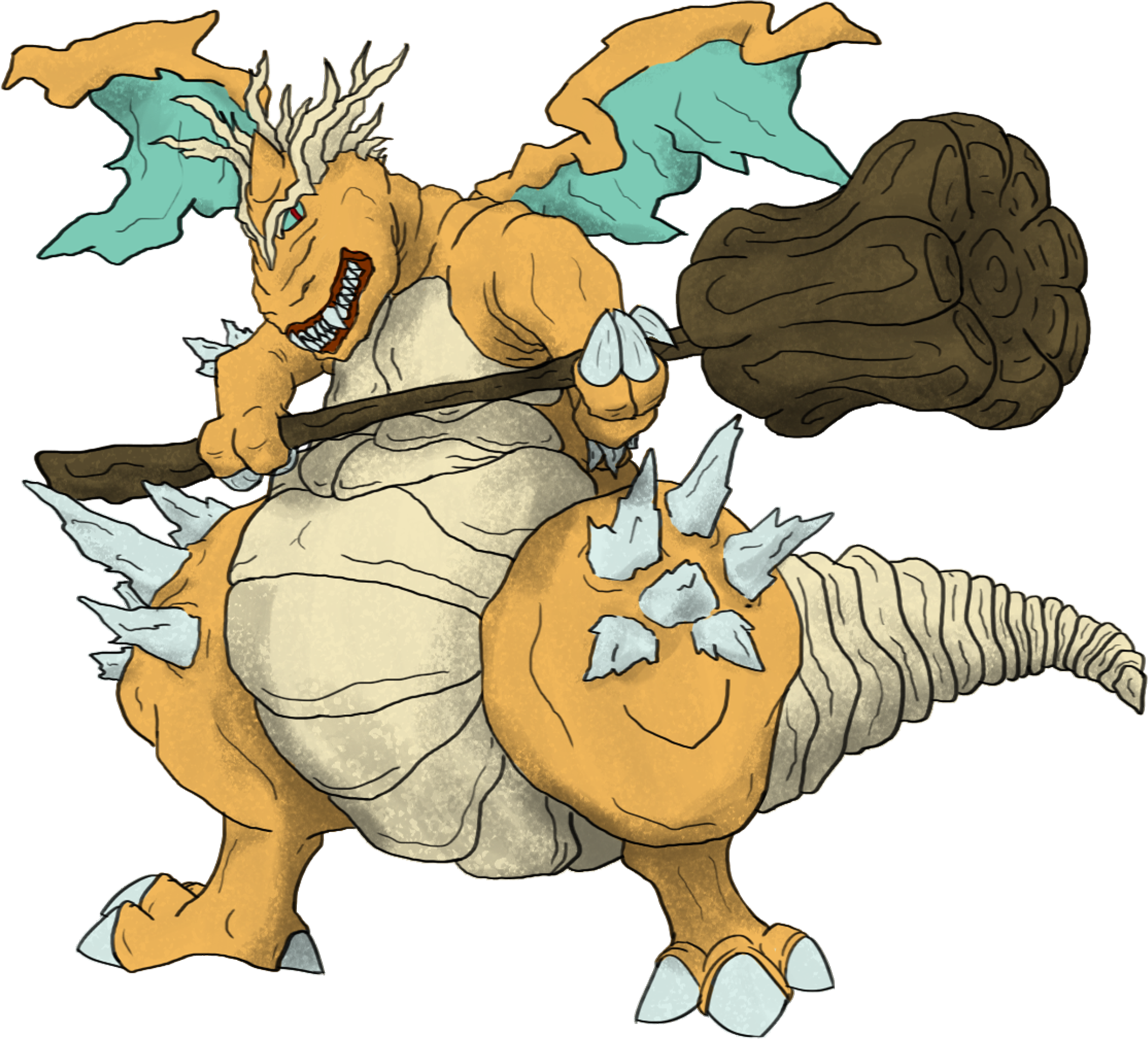 Author Comments - Dragonite (3200x2400), Png Download