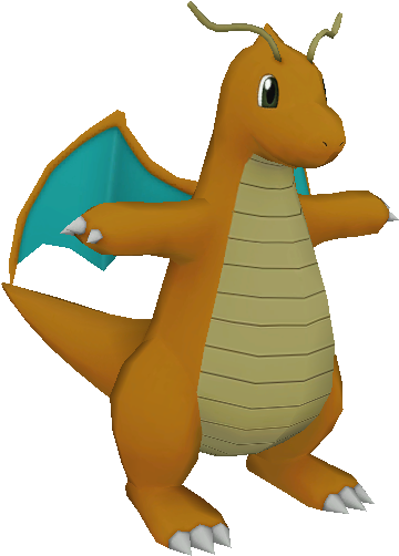 Download Zip Archive - Ssb4 Dragonite (750x650), Png Download