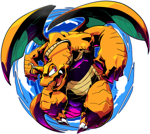 Dragonite - Pokemon Slipknot (614x556), Png Download