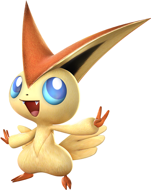 Pokken Support Victini - Pokken Tournament Dragonite Png (400x400), Png Download