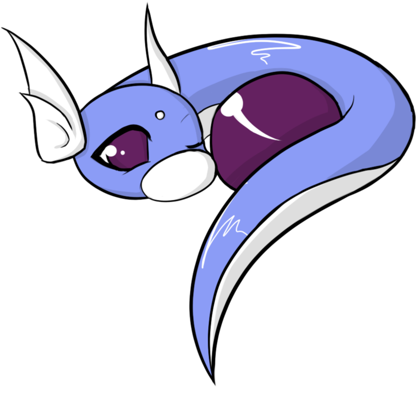 By Kaji Sunlight On - Sad Dratini (894x894), Png Download