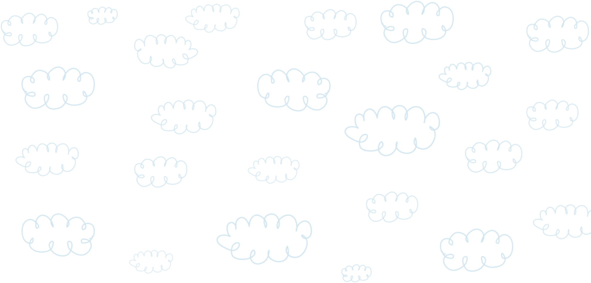 Nubes - Handwriting (2000x1000), Png Download