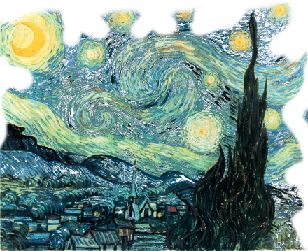 La Lírica Puede Estar Escrita En Verso, Es Decir, En - Van Gogh Notebook Collection: Artist Journal/diary, (440x359), Png Download