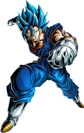 Lr Vegito Blue Dragon Ball Super Dokkan Battle - Lr Vegito Blue Art (304x469), Png Download