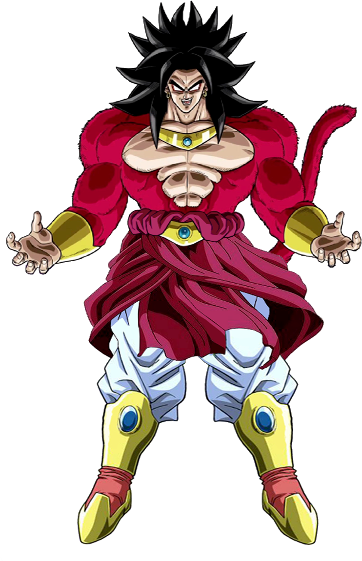 Broly Legendary Super Saiyan 4 Form Dragon Ball - Broly Legendary Super Saiyan 4 (785x1177), Png Download