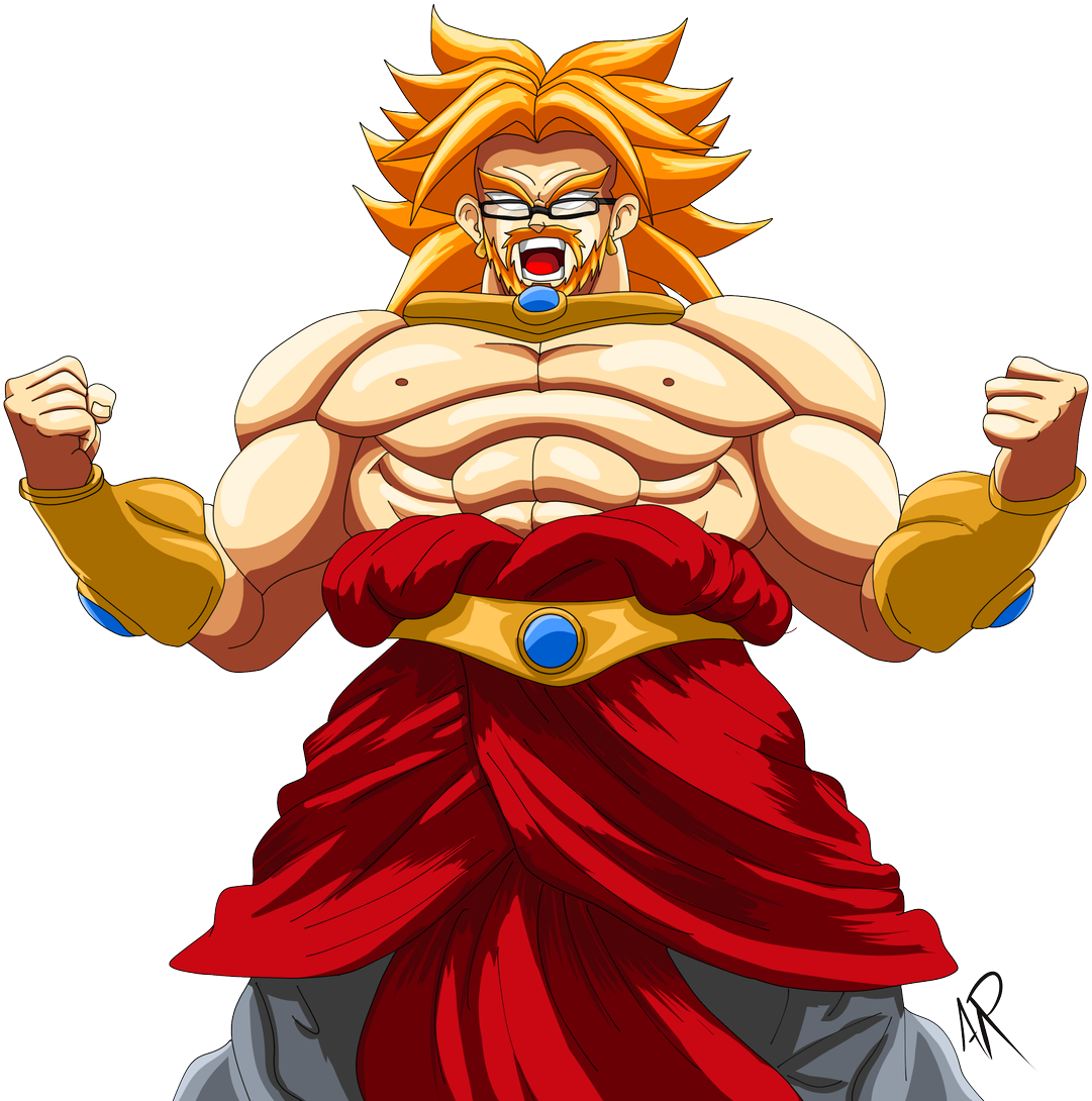 But I'm More Hyped About @maximilian Stream When Broly - Dbfz Broly (1200x1200), Png Download
