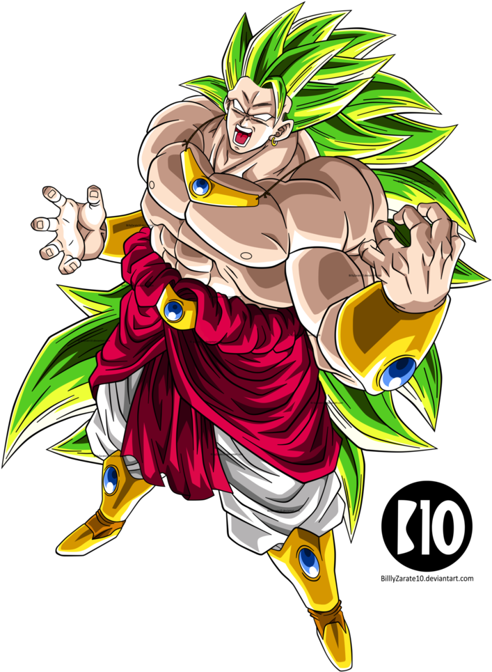 Broly Lssj - Broly Ssj Legendario Dios (782x1021), Png Download