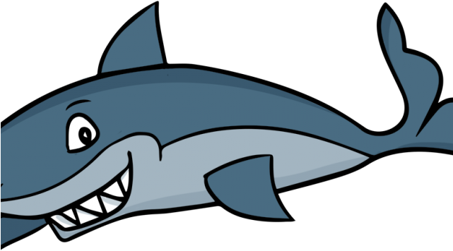 Shark Clipart Happy - Shark Clip Art Png (640x480), Png Download