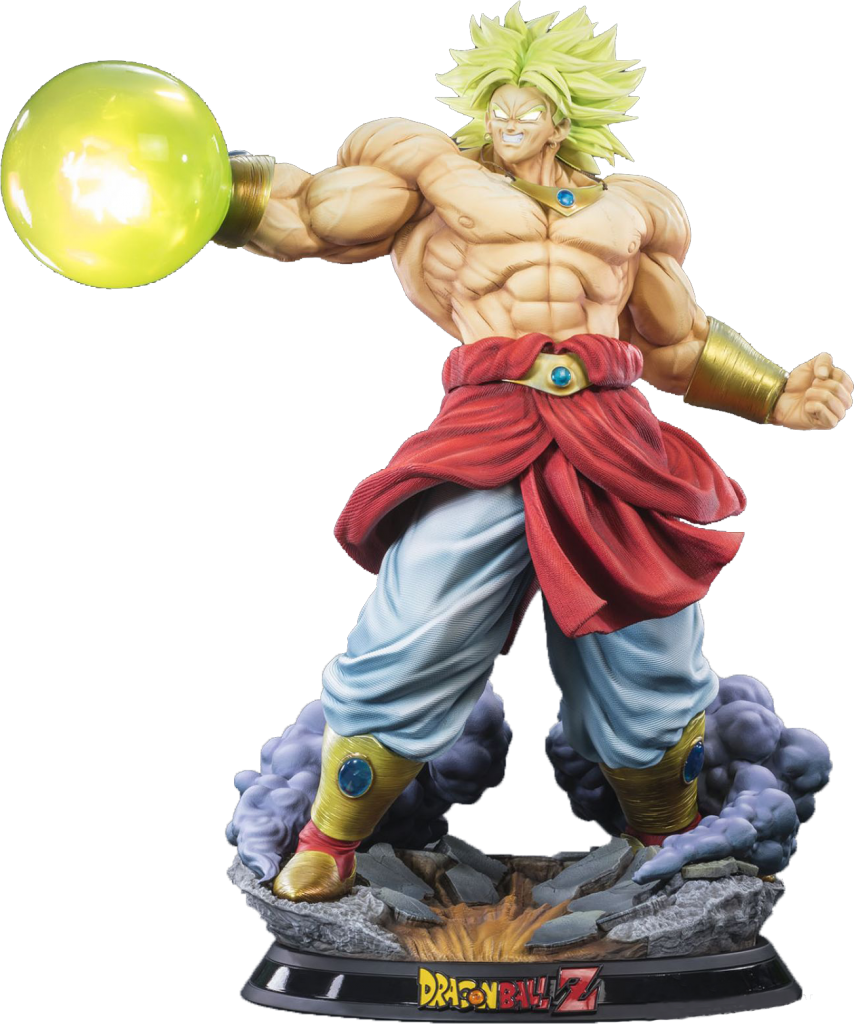 Download Broly Legendary Super Saiyan Broly Statue Tsume Art Full Size PNG Image PNGkit