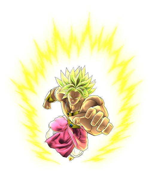 Legendary Broly Full Png (540x585), Png Download