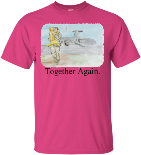 Together Again Watercolor T-shirt - Eminem Killshot T Shirt (500x500), Png Download