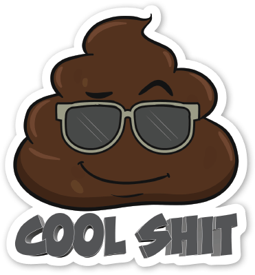Cool Shit - Poop Emoji In Love (371x399), Png Download